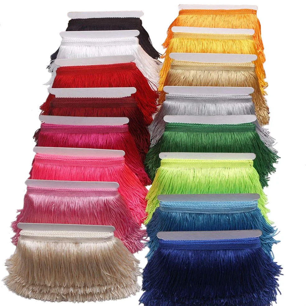Textile For Sewing - 10 Yards 15cm Long Tassel Fringe