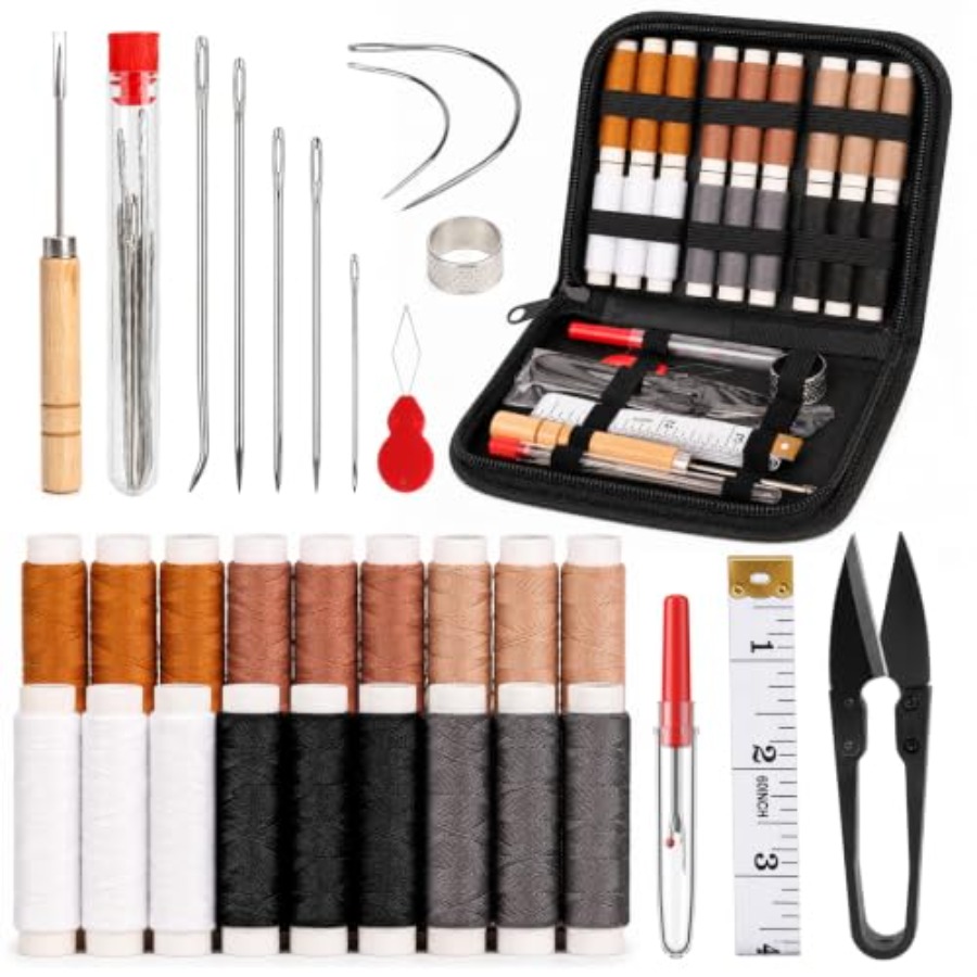 Leather Needle Heavy - Leather Sewing Kit: 43pcs Needle and