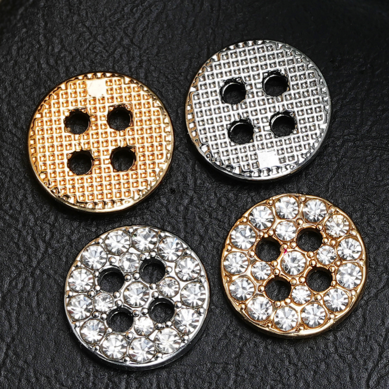 10Pcs 11/12/15mm 4-Hole Round  - Button Hole Cutter 评论和价格