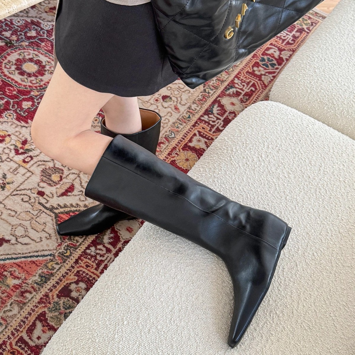 Long boots women's 2025 autumn - Sewing Nylon 评论和价格