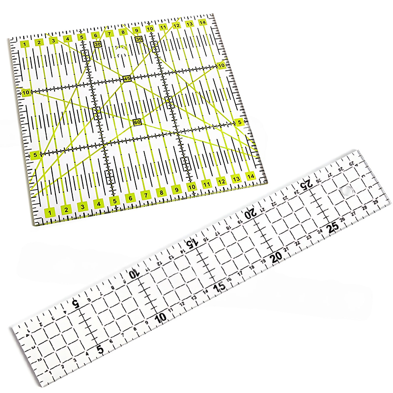 Measuring Ruler Acrylic Quilti - Sewing Garments 评论和价格