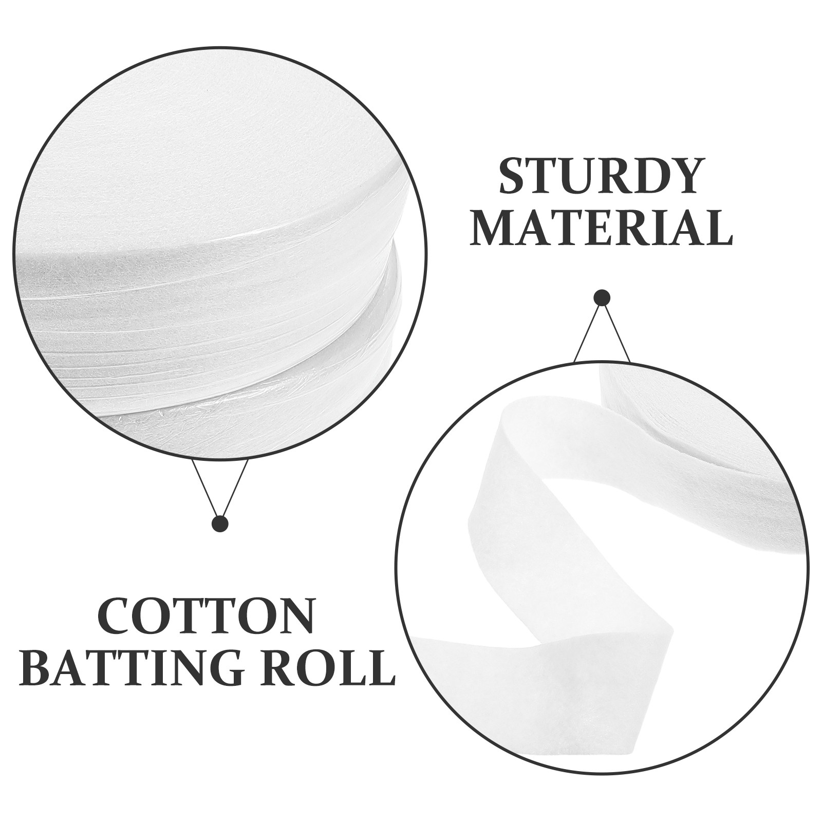 2 Rolls Rolled Cotton Batting  - Sewing Roll 评论和价格