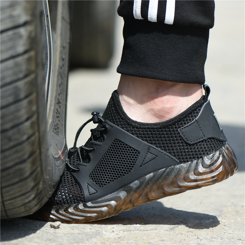 Work Boots for Men Steel Toe B - Sewing Nylon 评论和价格