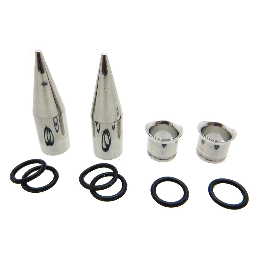 36Pcs/Lot 14G-00G Ear Gauges S - Seam Gauge Metal 评论和价格