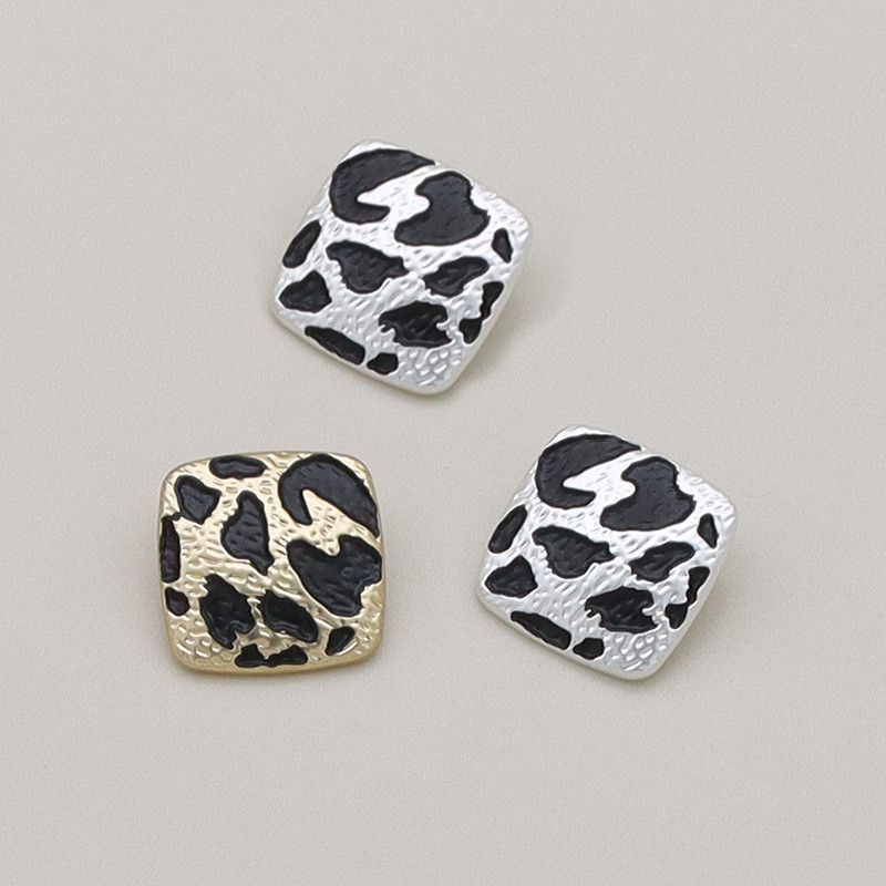 6PCS/lot 23mm Square Leopard P - Button Hole Cutter 评论和价格