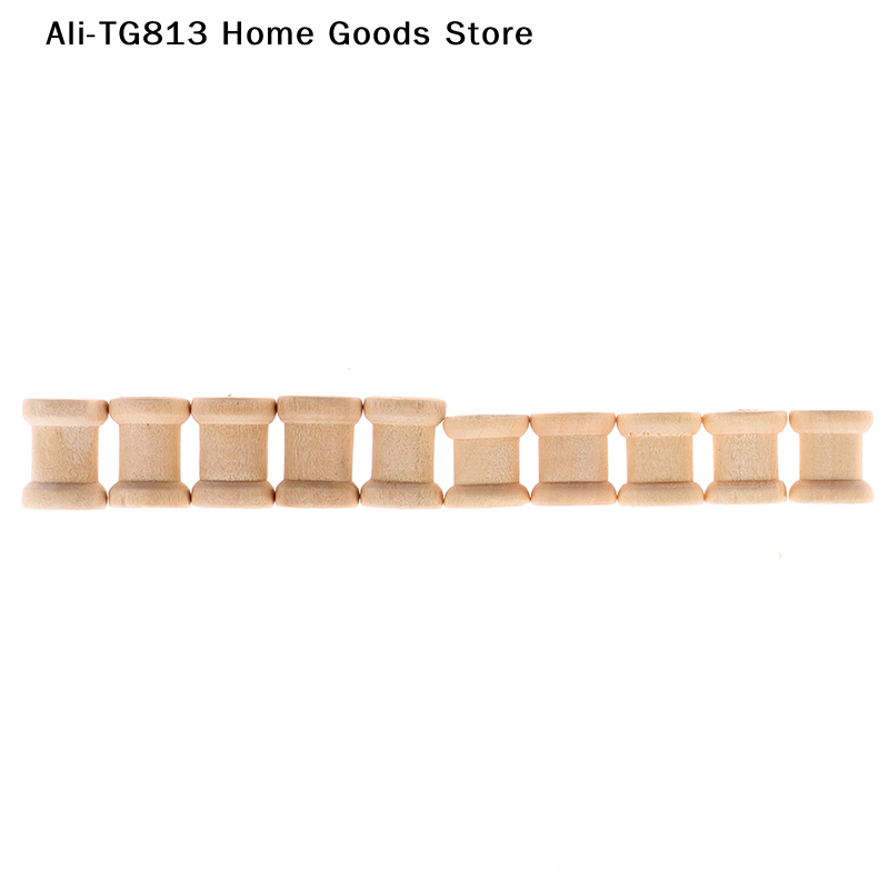 [TG813]100PCS Wooden Empty Thr - Thread Bobbins Empty 评论和价格