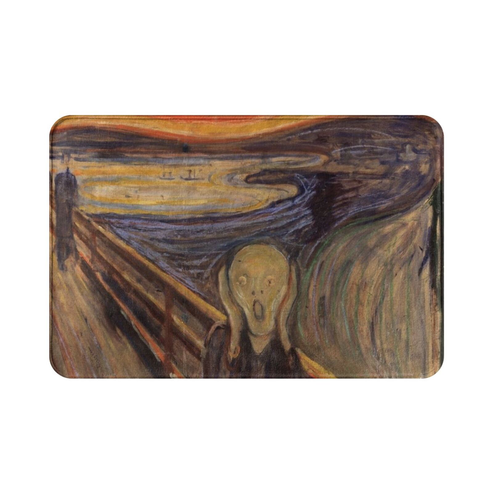 Munch's Scream Carpet Mat Rug  - Century Textile & Sewing Supply By Owner 评论和价格