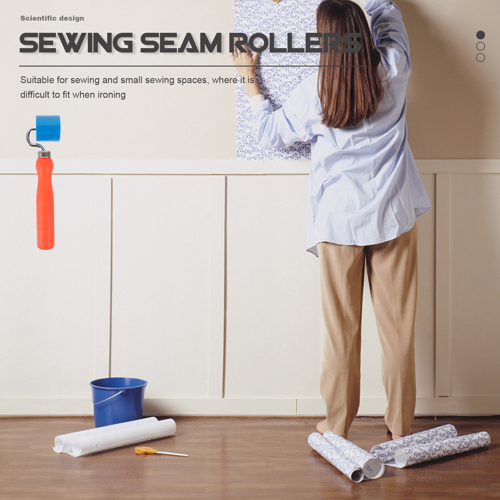 Sewing Seam Rollers Set Plasti - Sewing Roll 评论和价格