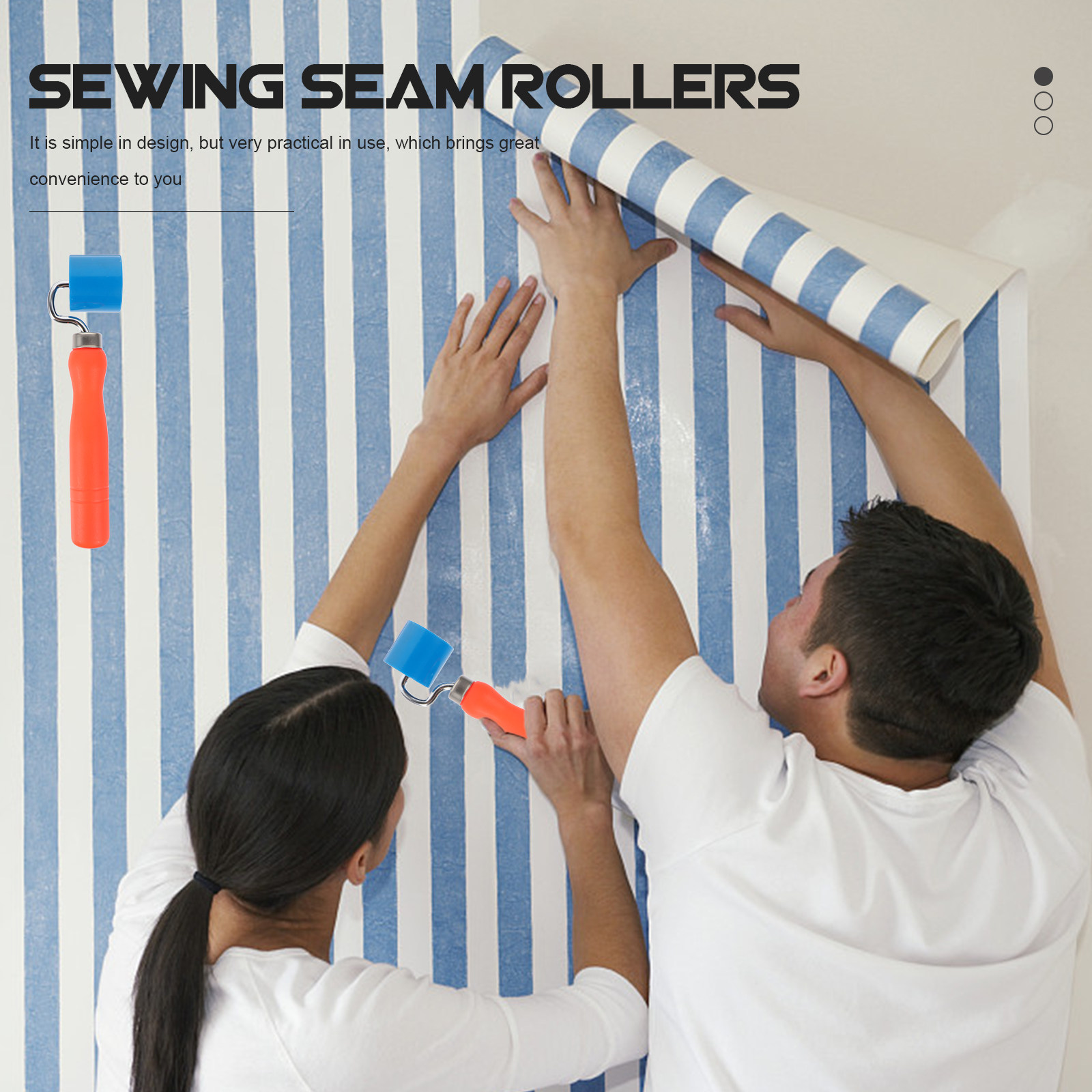 Sewing Seam Rollers Set Plasti - Sewing Roll 评论和价格