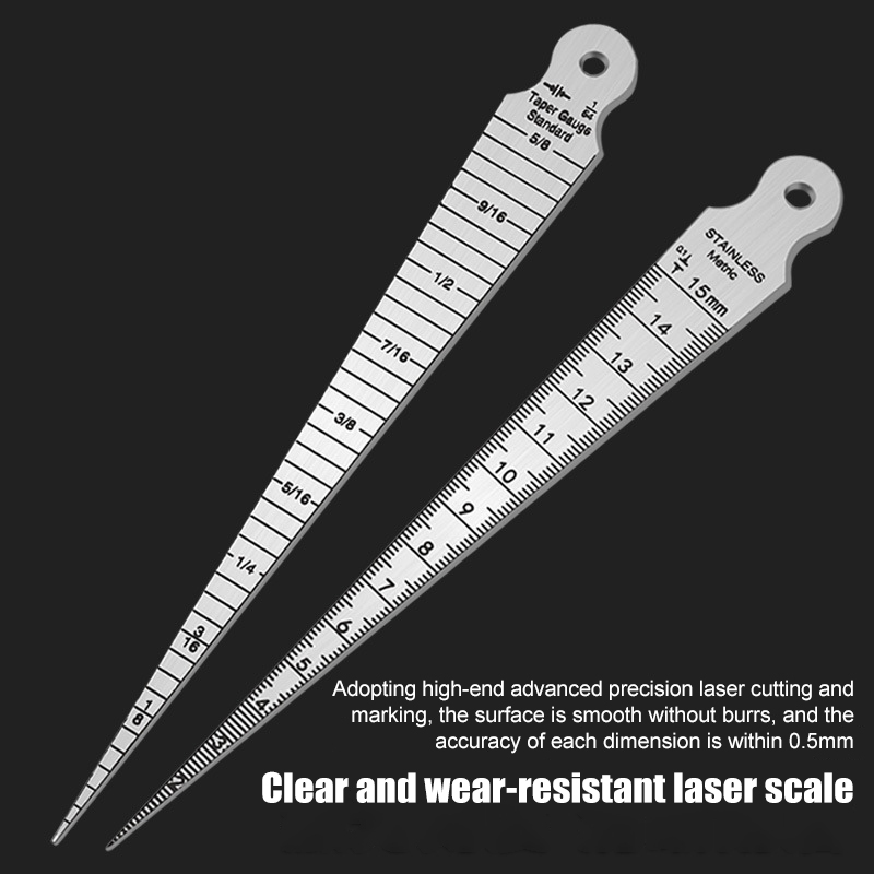 ❤️ 1-15mm Stainless Steel Tape - Seam Gauge Metal 评论和价格