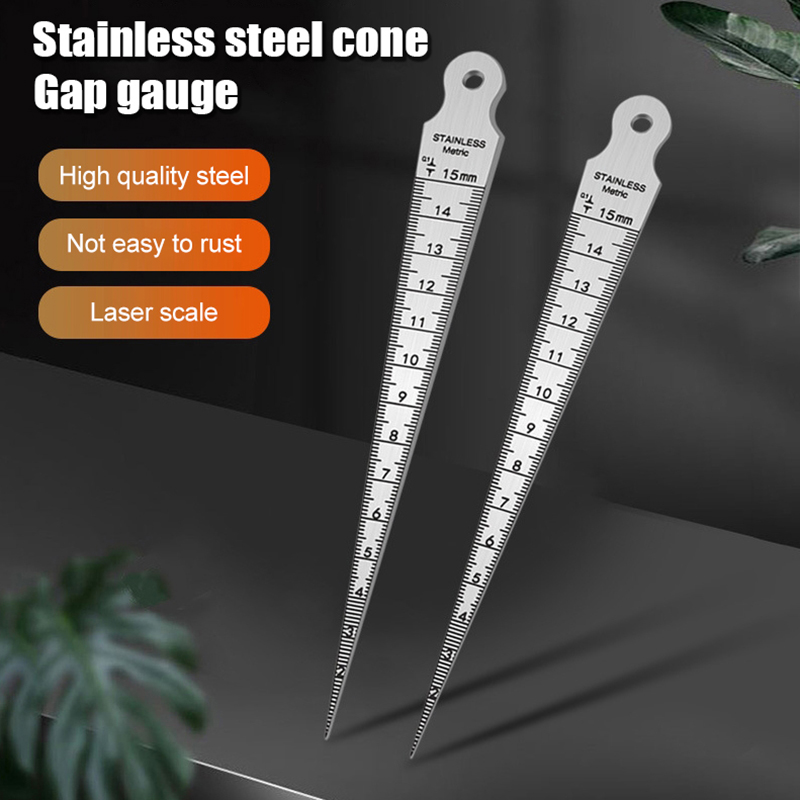 ❤️ 1-15mm Stainless Steel Tape - Seam Gauge Metal 评论和价格