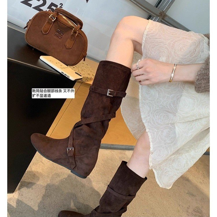 Knight boots women 2026 new Br - Sewing Nylon 评论和价格