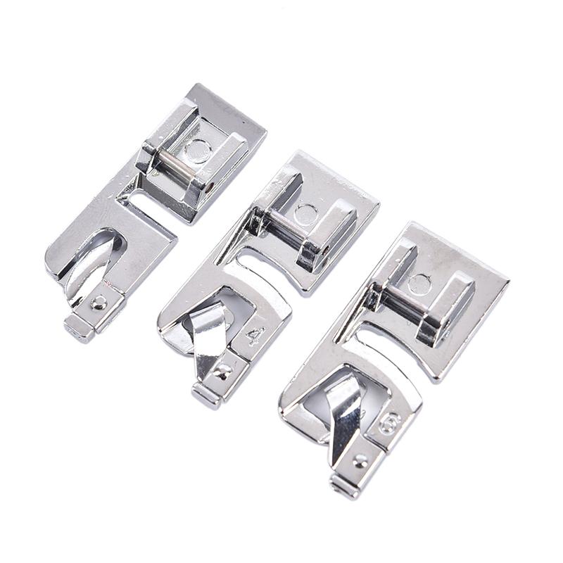 HOT! 3pcs 3mm, 4mm 6mm Narrow  - Sewing Roll 评论和价格