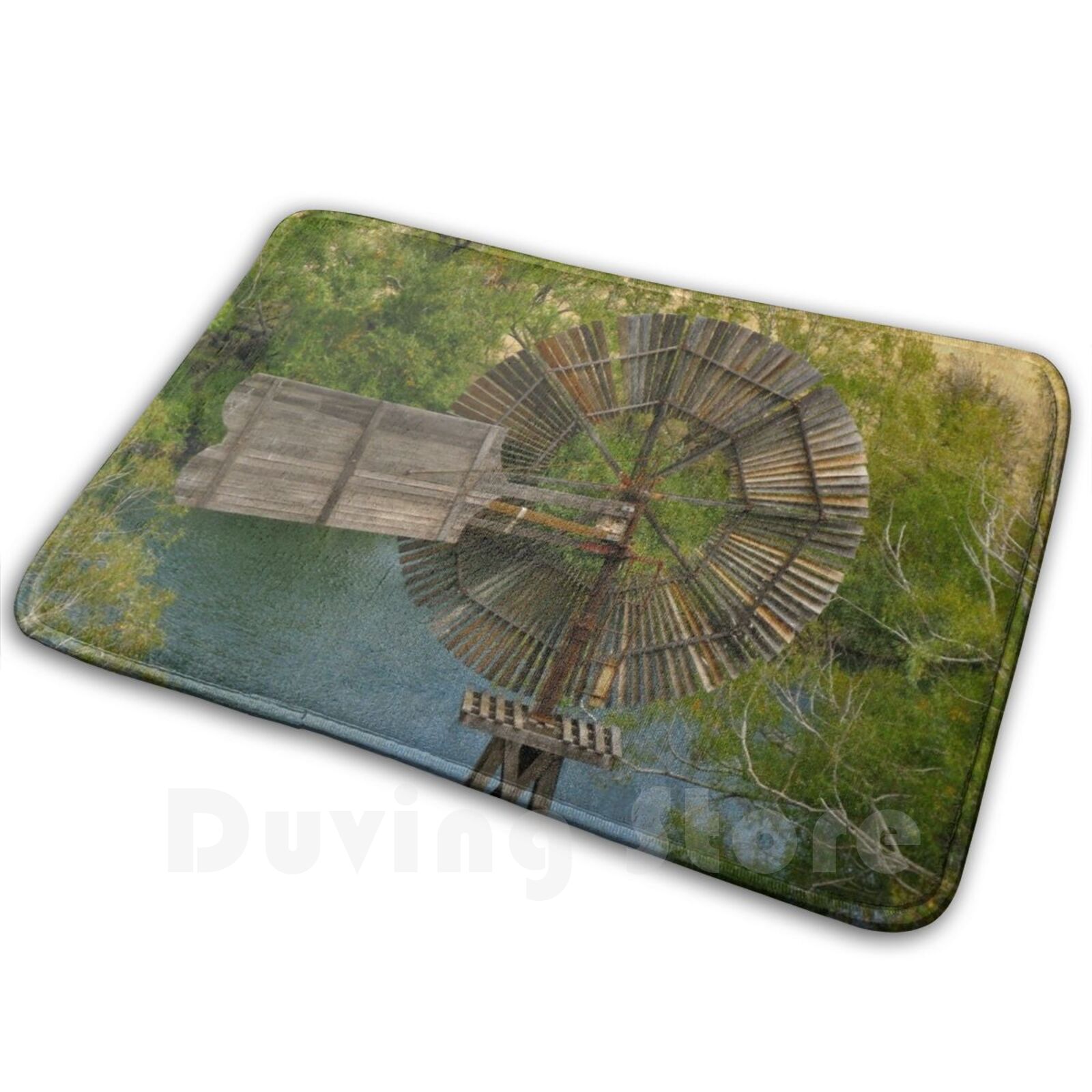Wooden Windmill Carpet Mat Rug - Century Textile & Sewing Supply By Owner 评论和价格
