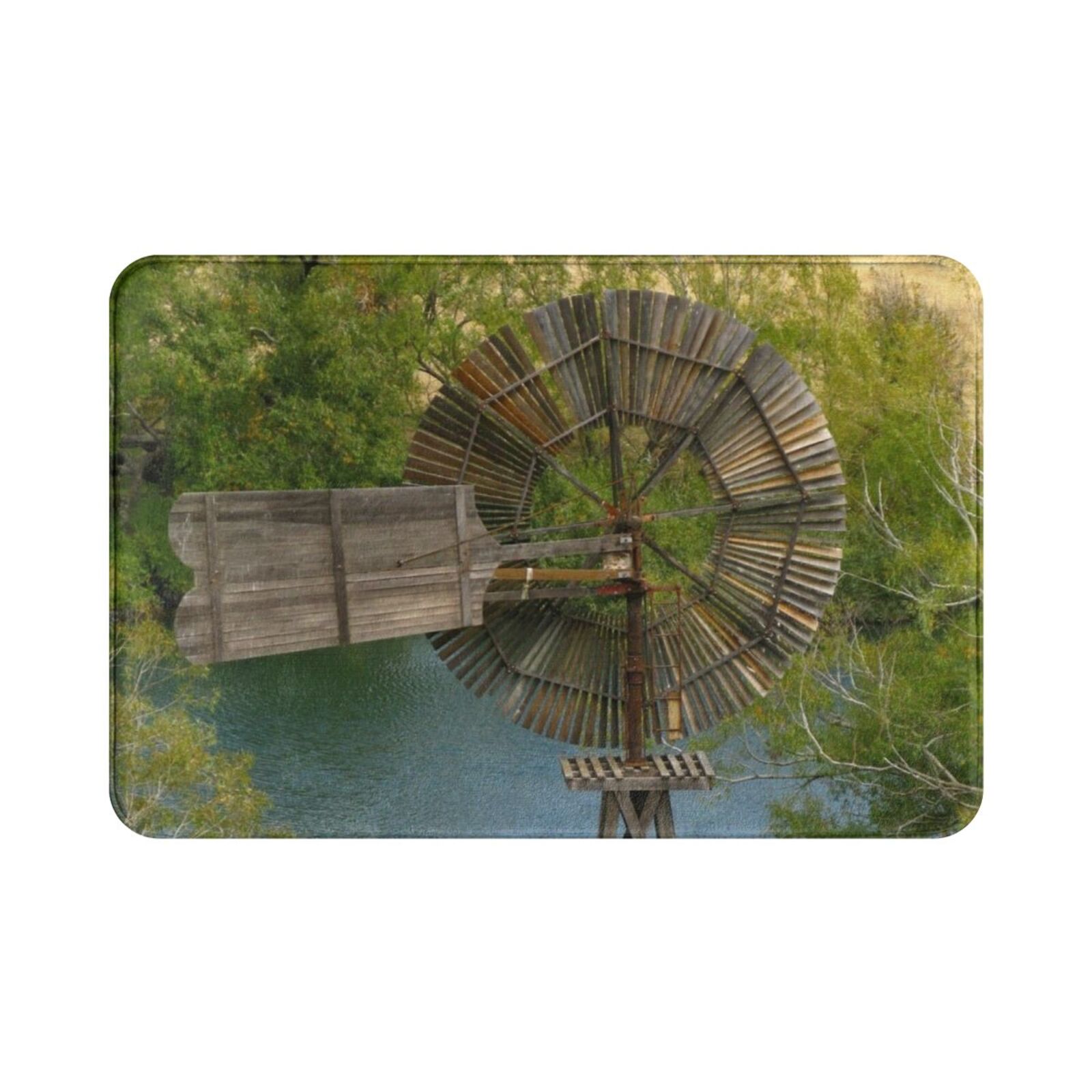 Wooden Windmill Carpet Mat Rug - Century Textile & Sewing Supply By Owner 评论和价格