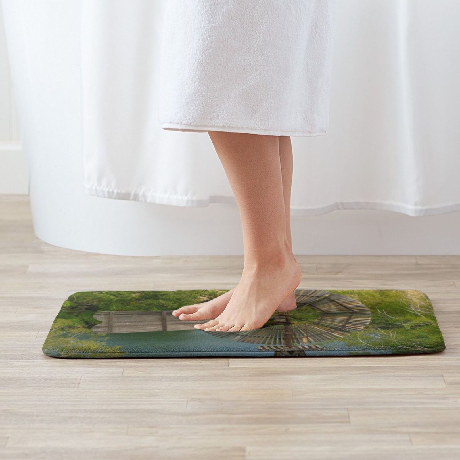 Wooden Windmill Carpet Mat Rug - Century Textile & Sewing Supply By Owner 评论和价格