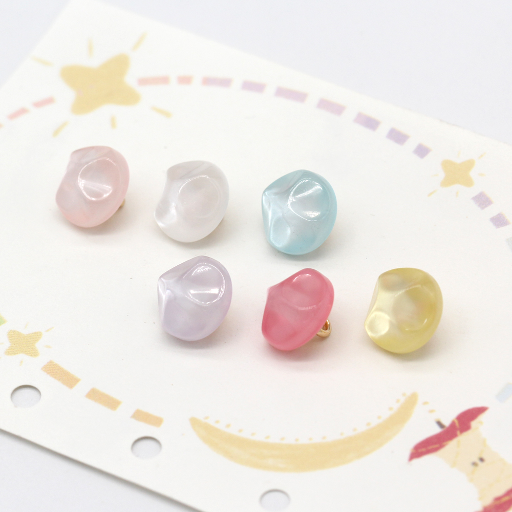 HENGC 10Pcs 11mm Candy Color T - Button Hole Cutter 评论和价格
