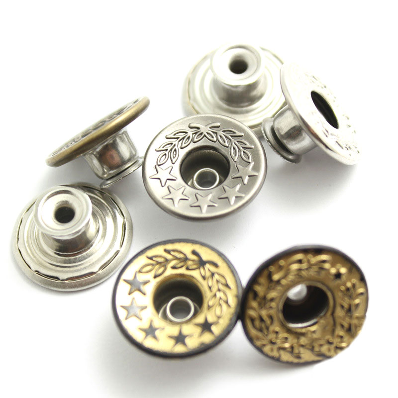 20PCS 17MM Round Metal Buttons - Button Hole Cutter 评论和价格