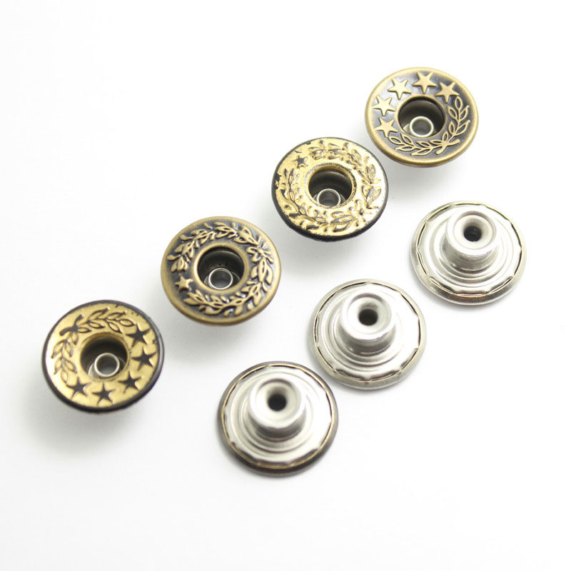 20PCS 17MM Round Metal Buttons - Button Hole Cutter 评论和价格