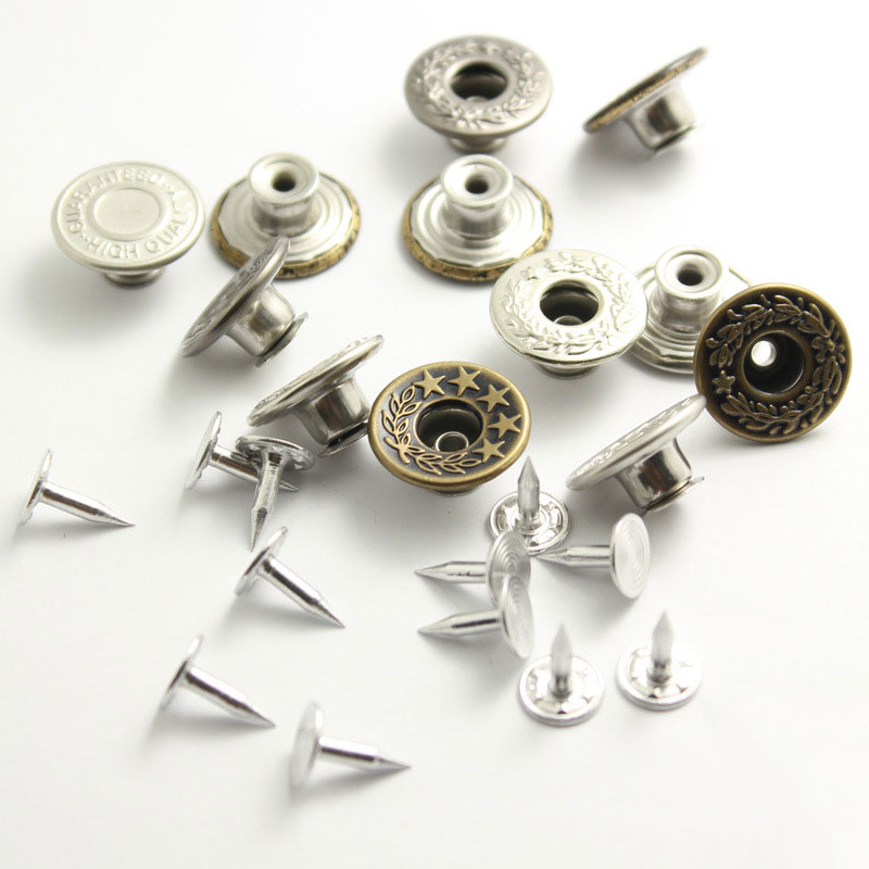 20PCS 17MM Round Metal Buttons - Button Hole Cutter 评论和价格