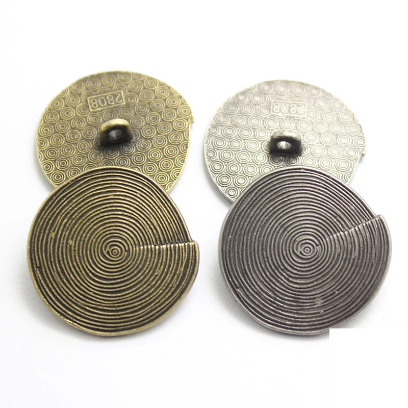 Retro Spiral Metal Buttons, Ha - Button Hole Cutter 评论和价格