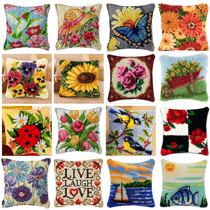 Smyrna Flower Latch Hook Kit M - Sewing Pin Cushion 评论和价格