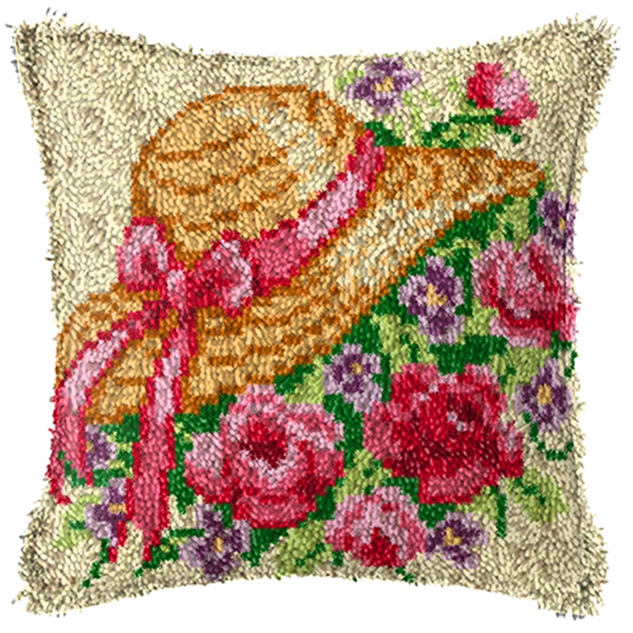 Smyrna Flower Latch Hook Kit M - Sewing Pin Cushion 评论和价格