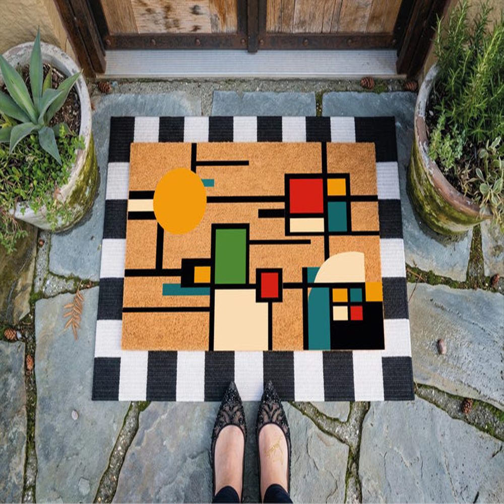 Mid Century Modern Doormat Col - Century Textile & Sewing Supply By Owner 评论和价格