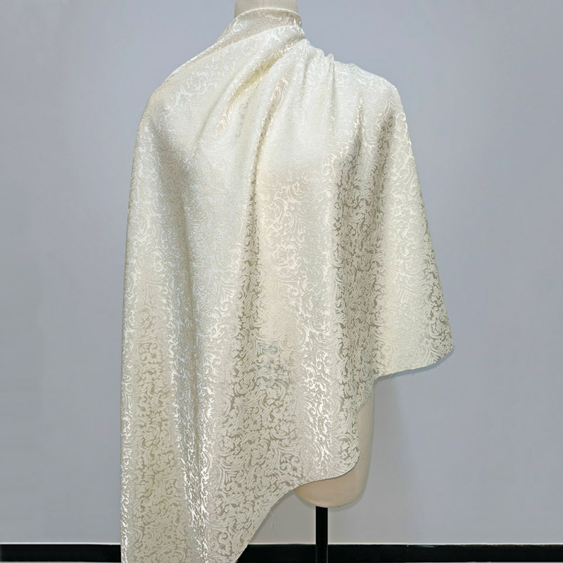Pre-cut Beige Damask Jacquard  - Textile For Sewing 评论和价格