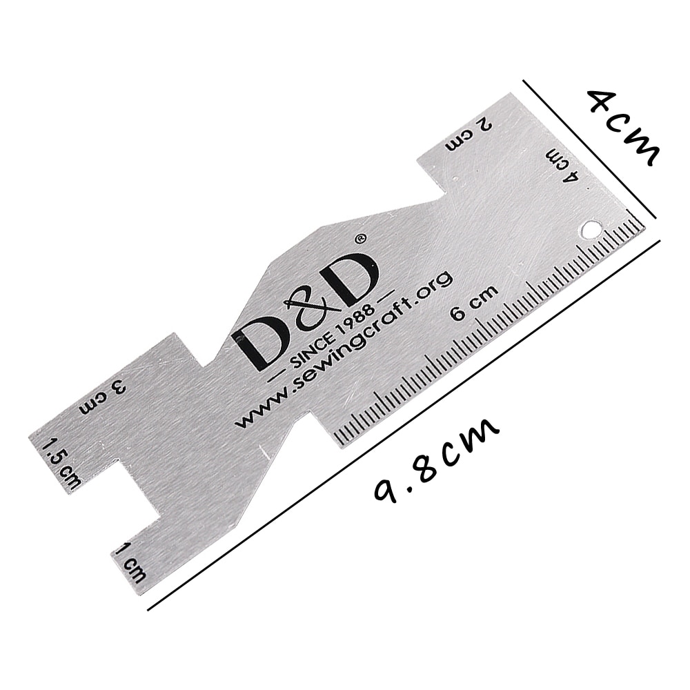 Metal Measuring Gauge Quilting - Seam Gauge Metal 评论和价格
