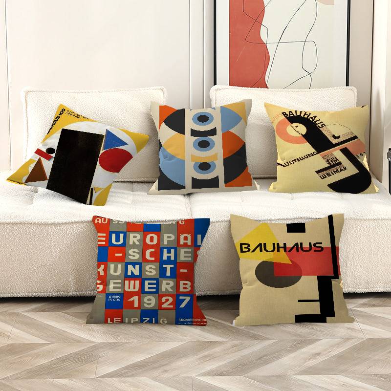 Century Modern Bauhaus Pillow  - Century Textile & Sewing Supply By Owner 评论和价格