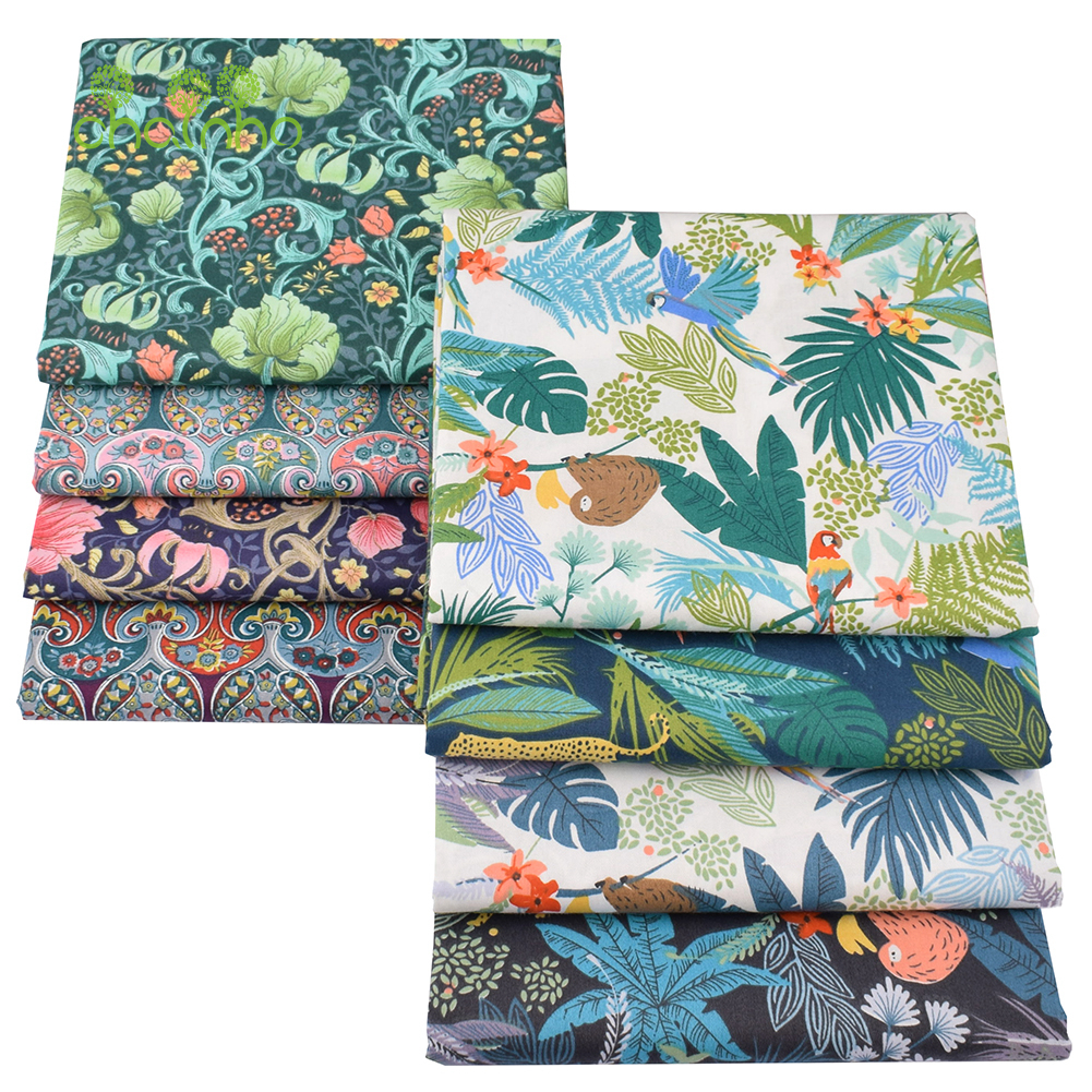 Chainho,Printed Twill Cotton F - Textile For Sewing 评论和价格