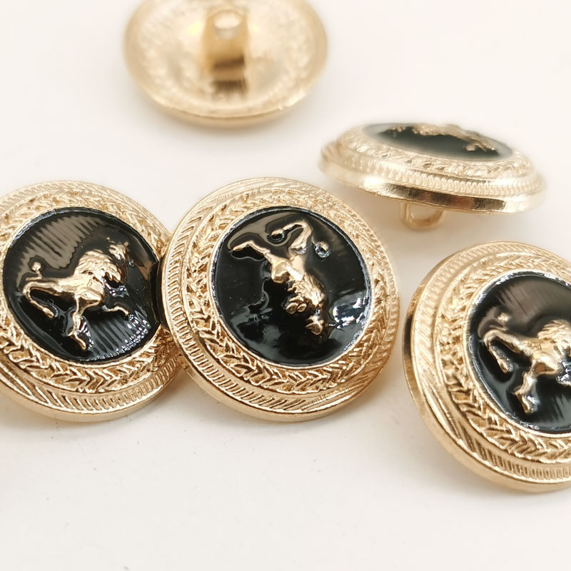 10pcs Gold Round Alloy Horse S - Button Hole Cutter 评论和价格