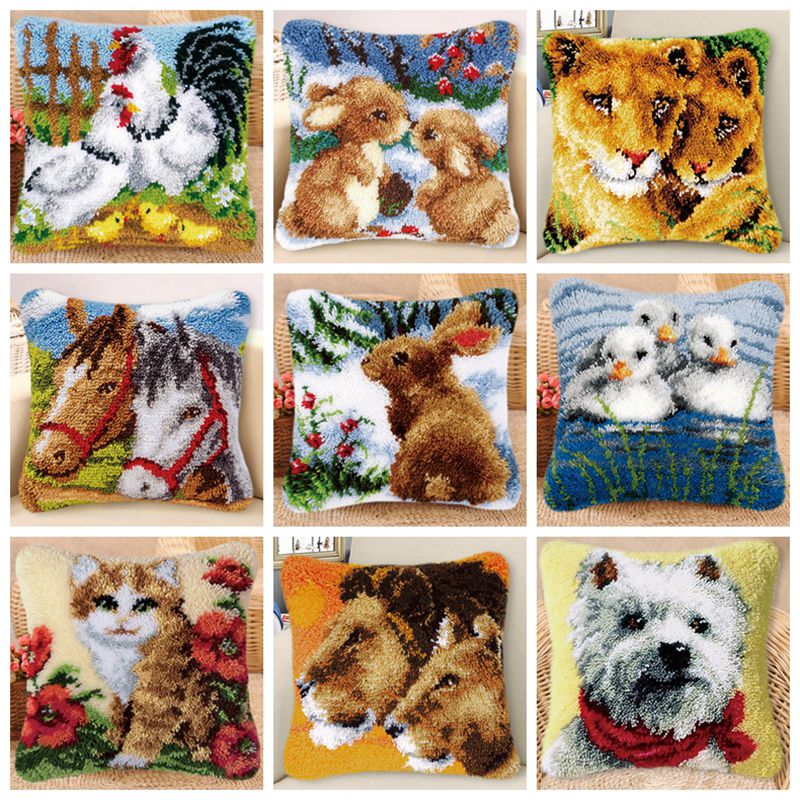 Rabbit Horse Latch Hook Kits S - Sewing Pin Cushion 评论和价格