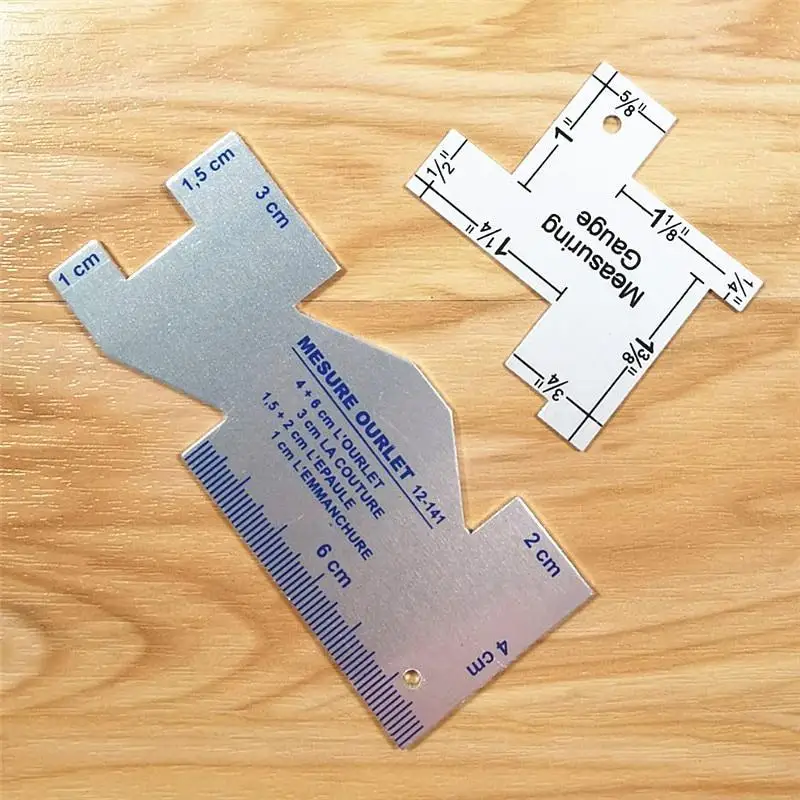 Fabric Marker Tailor Chalk and - Seam Gauge Metal 评论和价格
