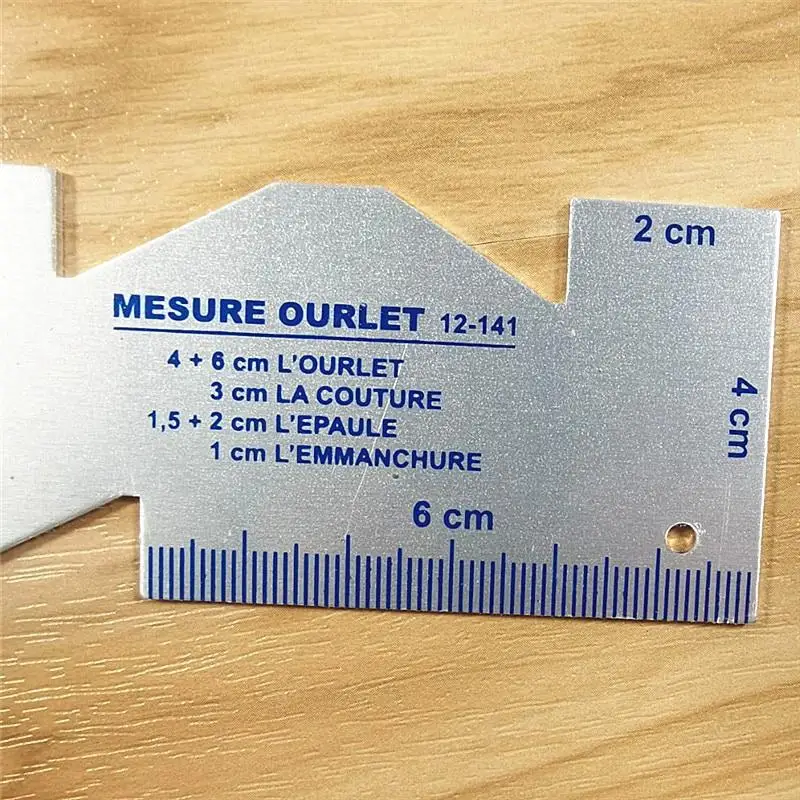 Fabric Marker Tailor Chalk and - Seam Gauge Metal 评论和价格