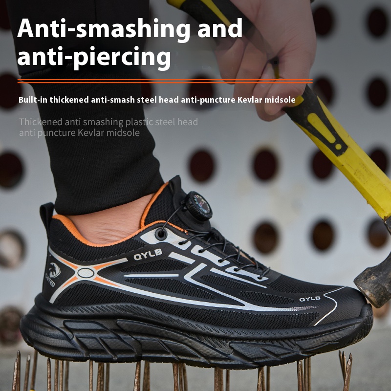 Mens Work Safety Boots Steel T - Sewing Nylon 评论和价格