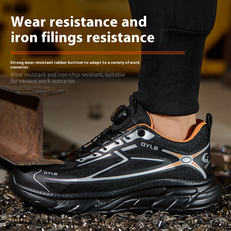 Mens Work Safety Boots Steel T - Sewing Nylon 评论和价格