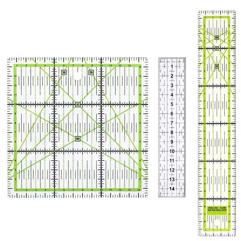 1/2pcs 15cm Quilting Patchwork - Seam Gauge Metal 评论和价格