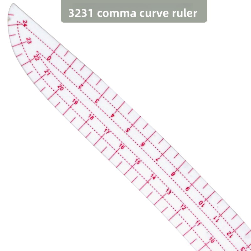 Comma-aped Curved Ruler Sewing - Sewing Garments 评论和价格
