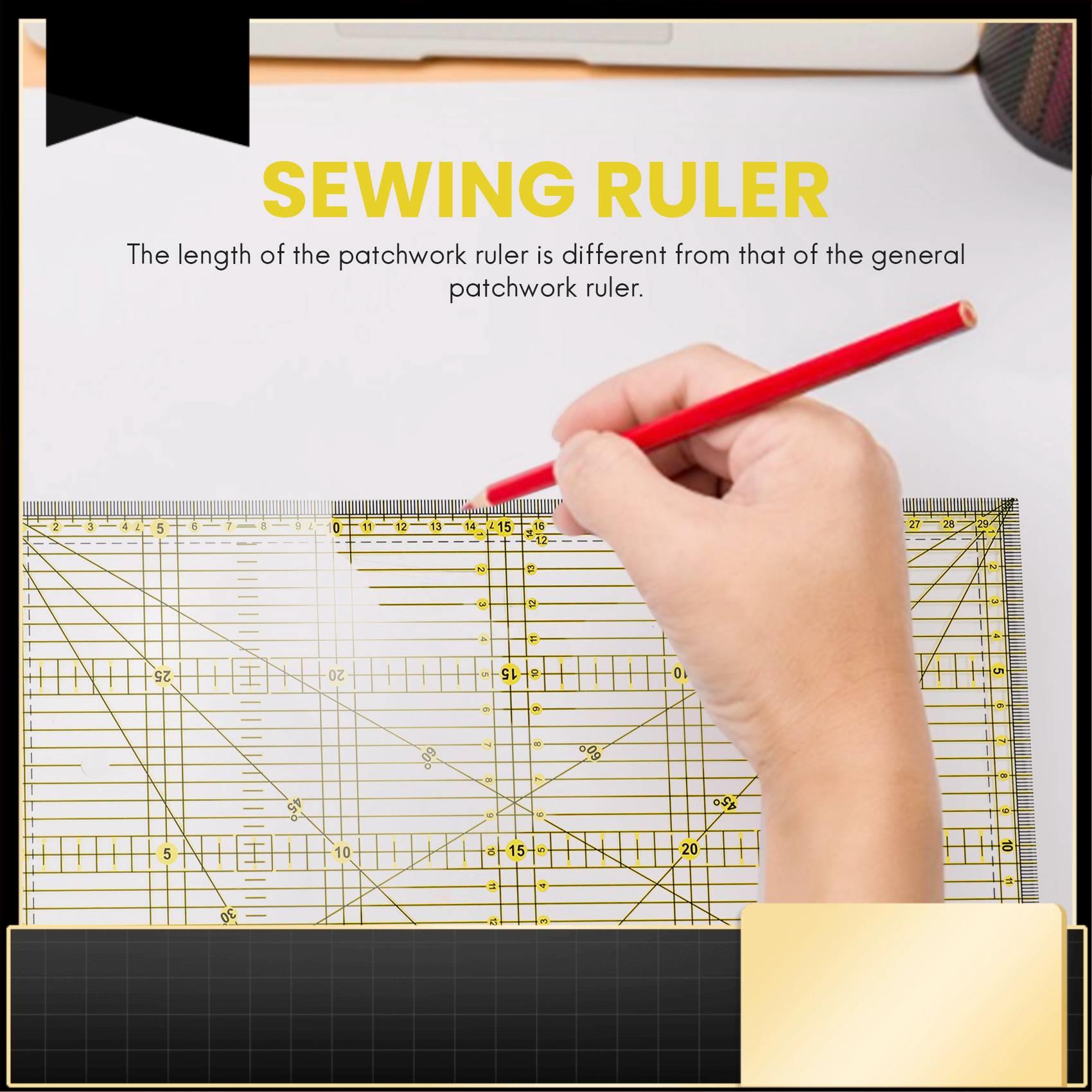 Cutting Ruler Multi-Purpose Pa - Sewing Garments 评论和价格
