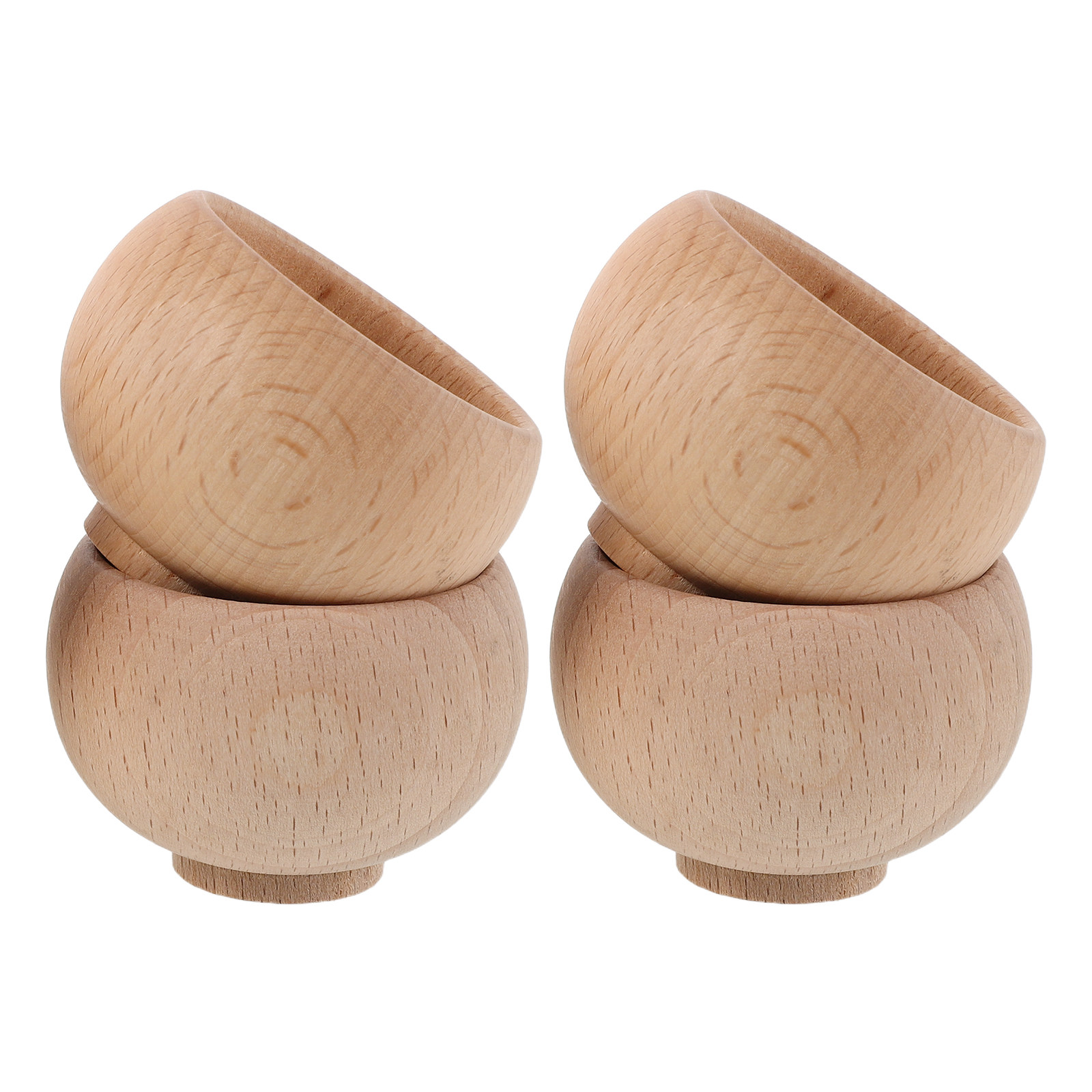 4Pcs Reusable Wooden Pincushio - Sewing Pin Cushion 评论和价格
