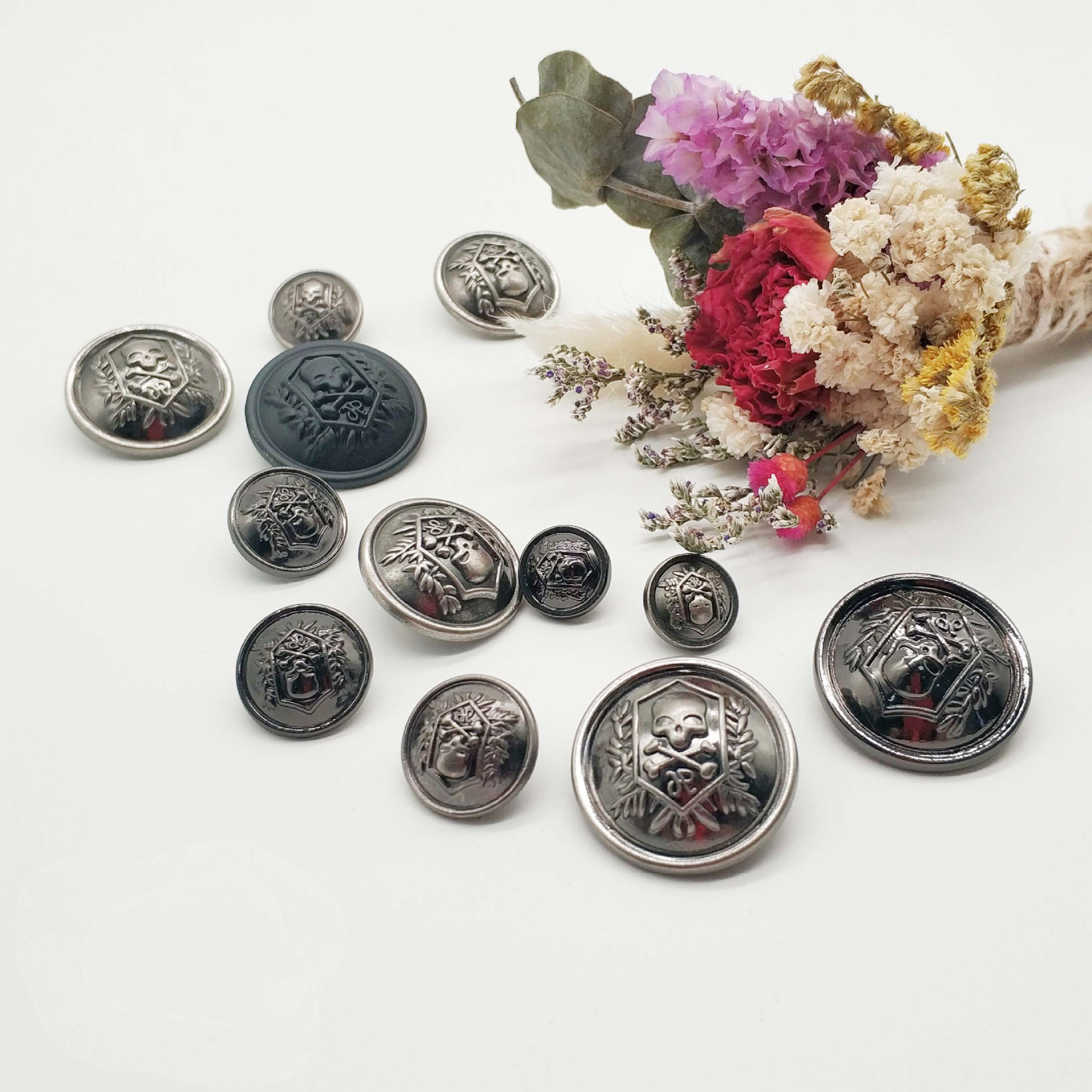 Wholesale Metal Skull Zinc All - Button Hole Cutter 评论和价格