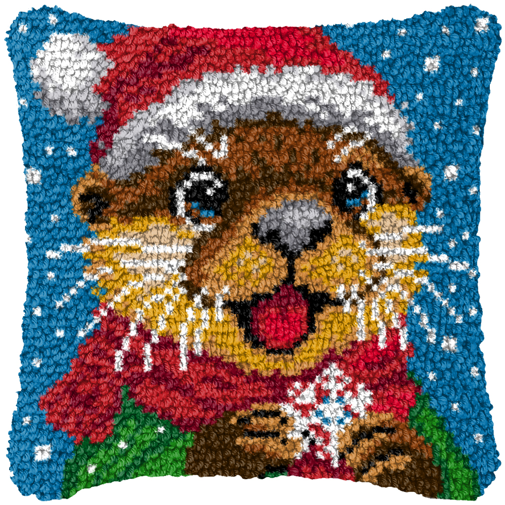 Cat Series Latch Hook Kit Mats - Sewing Pin Cushion 评论和价格