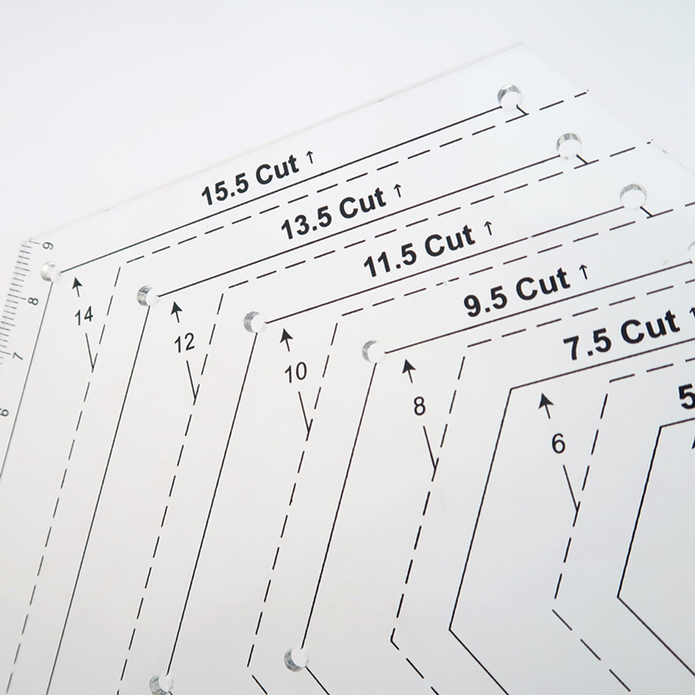 Premium Acrylic Quilting Ruler - Sewing Garments 评论和价格