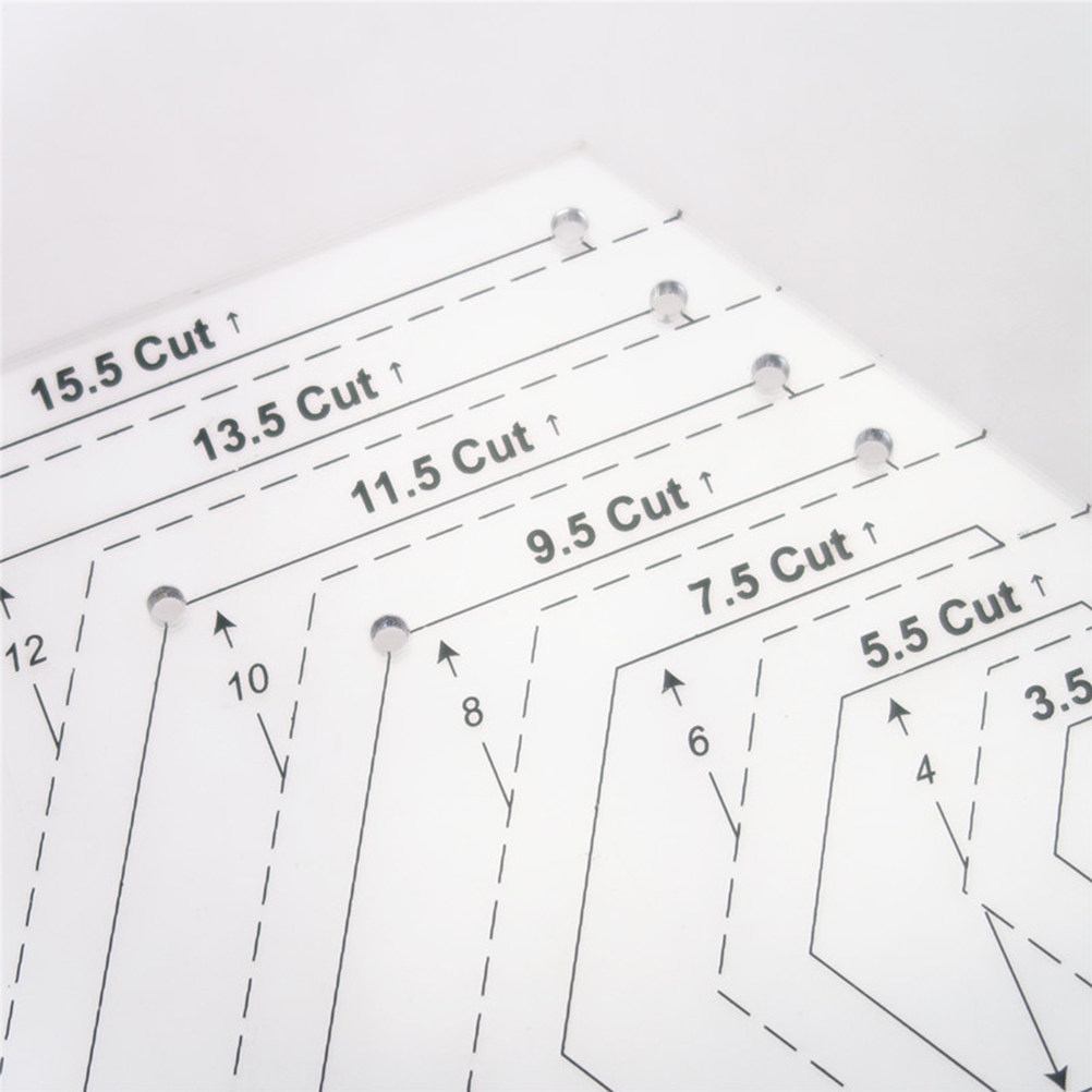 Premium Acrylic Quilting Ruler - Sewing Garments 评论和价格