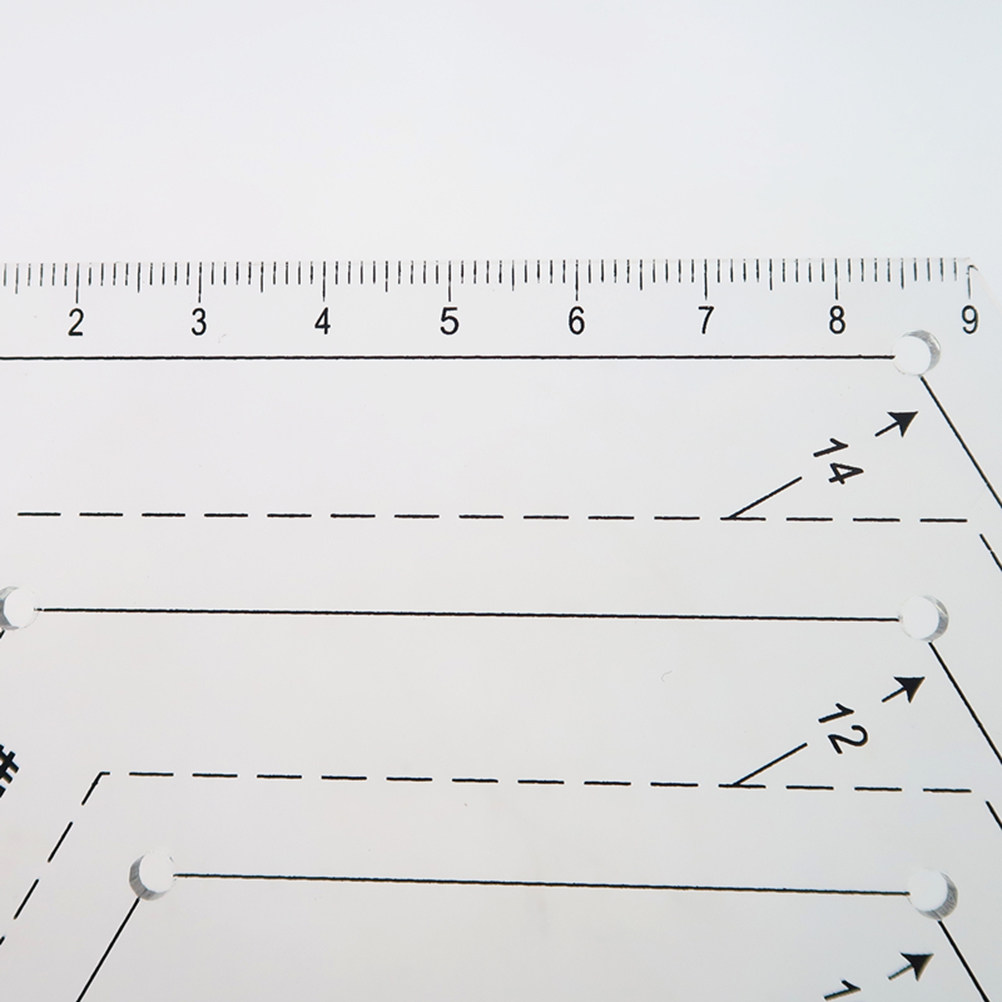 Premium Acrylic Quilting Ruler - Sewing Garments 评论和价格